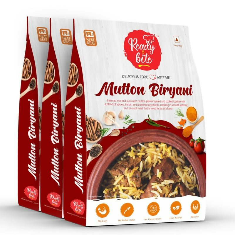 Buy Ready 2 Bite Mutton Biryani from DrMediCart