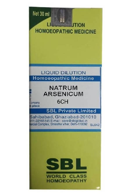 Buy SBL Homeopathy Natrum Arsenicum Dilution from DrMediCart, Ship from India to USA