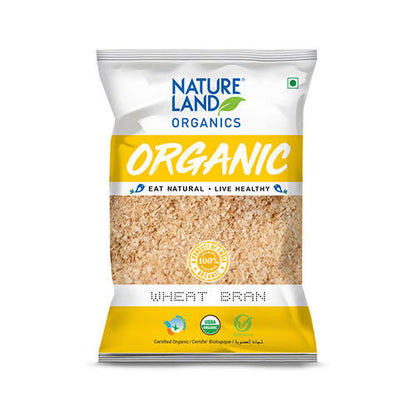 Buy Nature Land Organics Wheat Bran from DrMediCart