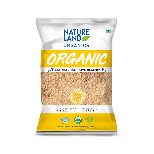 Buy Nature Land Organics Wheat Bran from DrMediCart