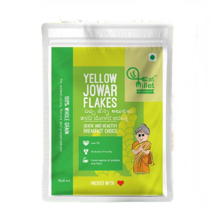 Eat Millet Yellow Jowar Flakes