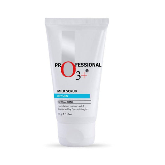 Buy Professional O3+ Milk Scrub Dry Skin Dermal Zone from DrMediCart, Ship from India to USA