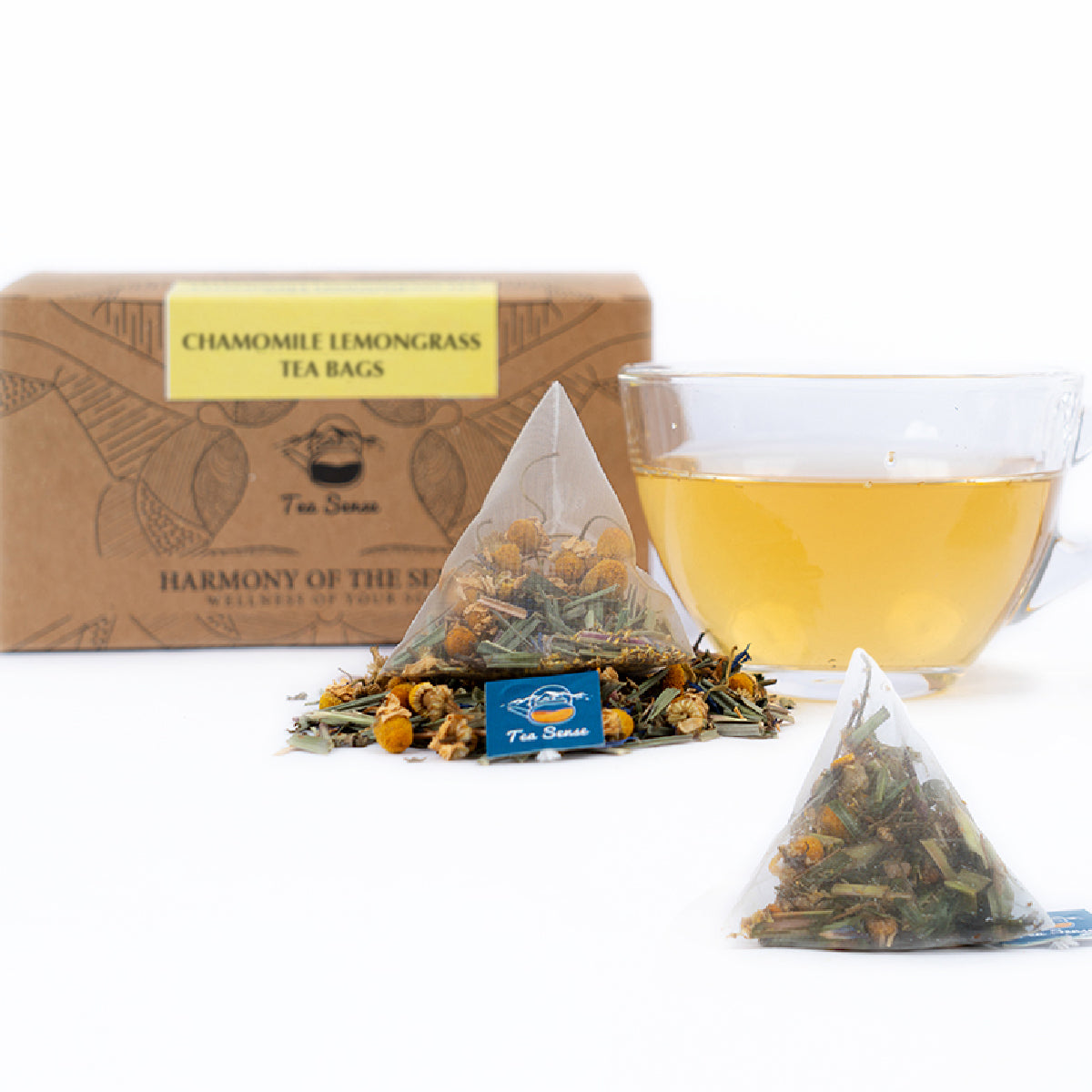 Tea Sense Chamomile Lemongrass Tea Bags Box - Drmedicart