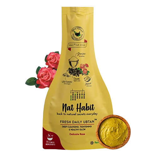 Buy Nat Habit Delicate Rose Fresh Daily Ubtan from DrMediCart, Ship from India to USA