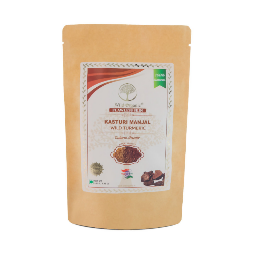 Wild Organic Kasturi Manjal Wild Turmeric Powder