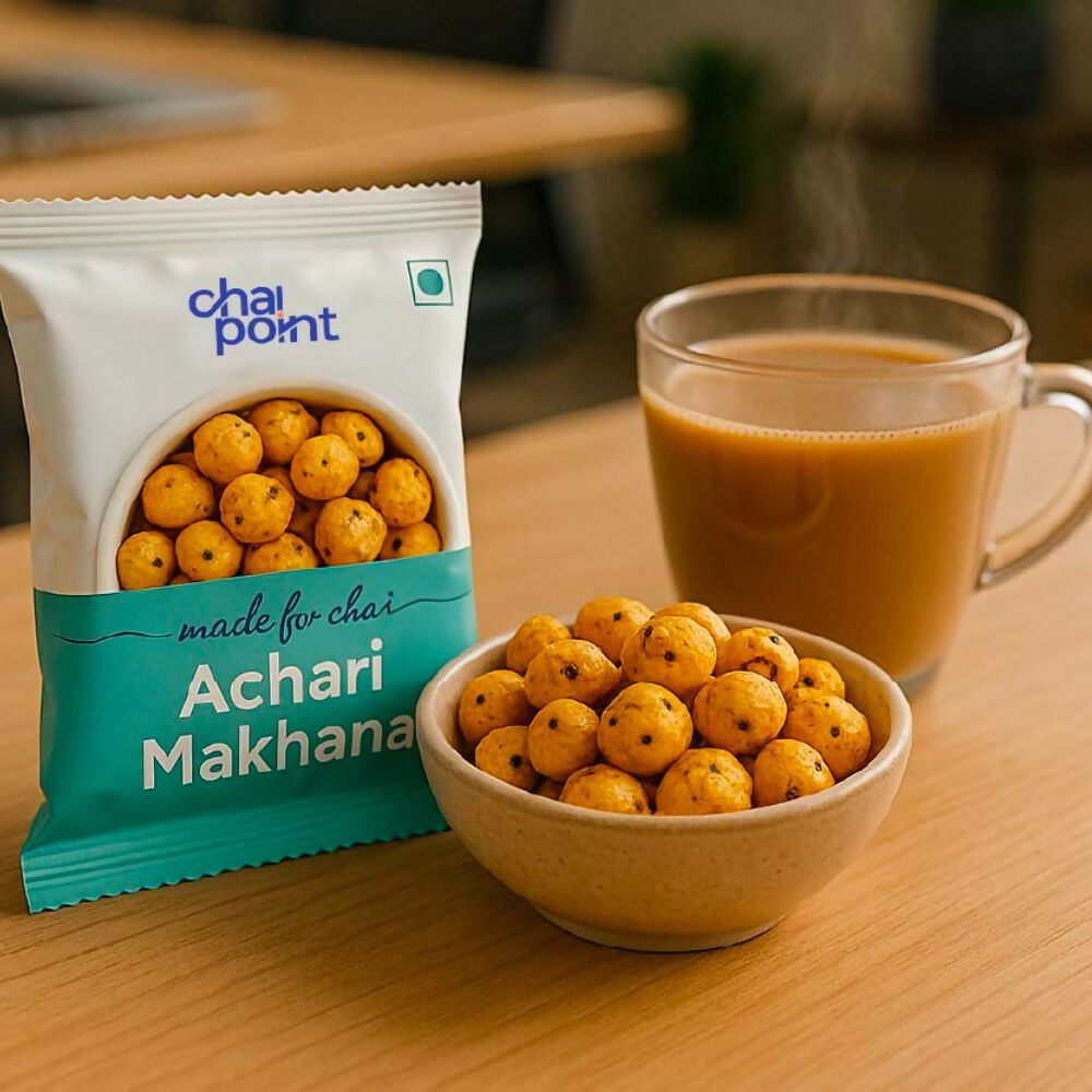 Chai Point Makhana – Tomato Achari Flavour Roasted Foxnuts