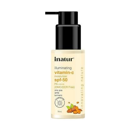 Inatur Illuminating Vitamin C Sunscreen SPF50