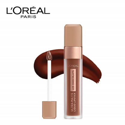 L'Oreal Paris Les Chocolats Ultra Matte Liquid Lipstick - 866 Truffa Mania - DrMediCart