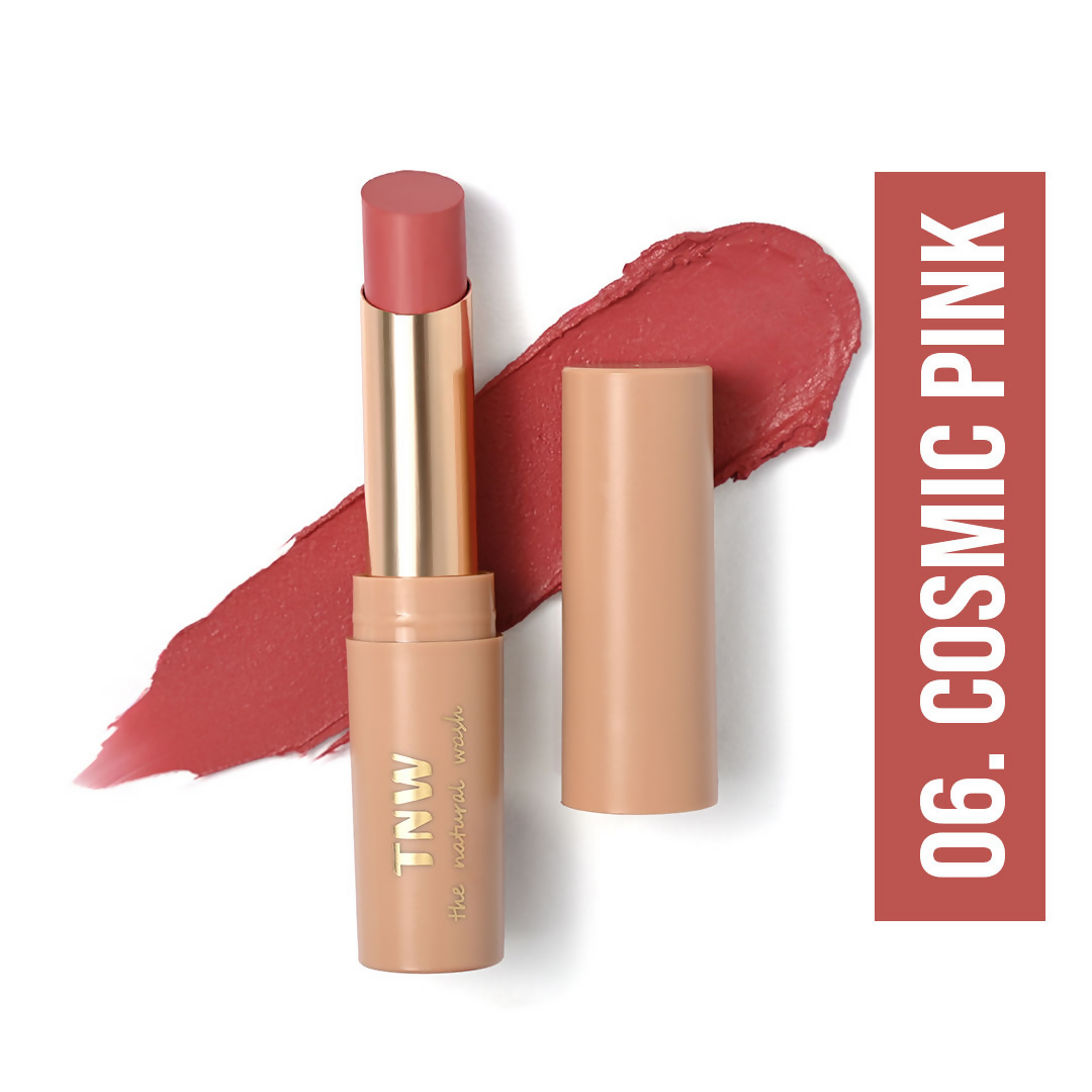 The Natural Wash Silky Matte Fusion Longstay Bullet Lipstick - Cosmic Pink