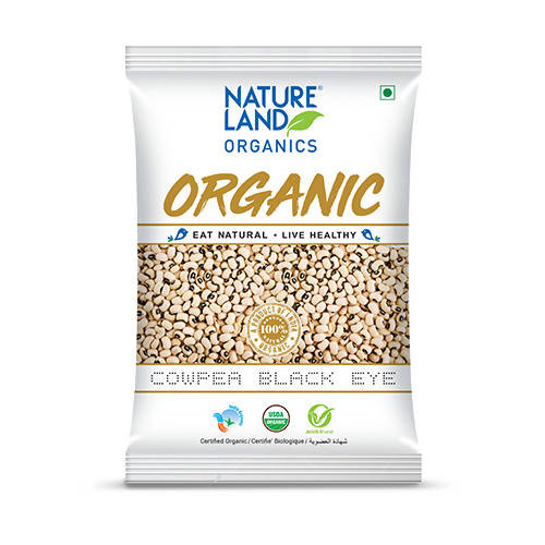 Buy Nature Land Organics Cowpea Black eye from DrMediCart, Ship from India to USA