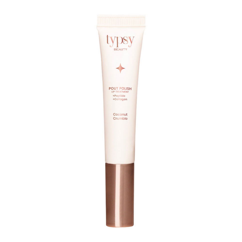 Typsy Beauty Pout Polish Peptide Lip Treatment Balm - 01 Coconut Crumble