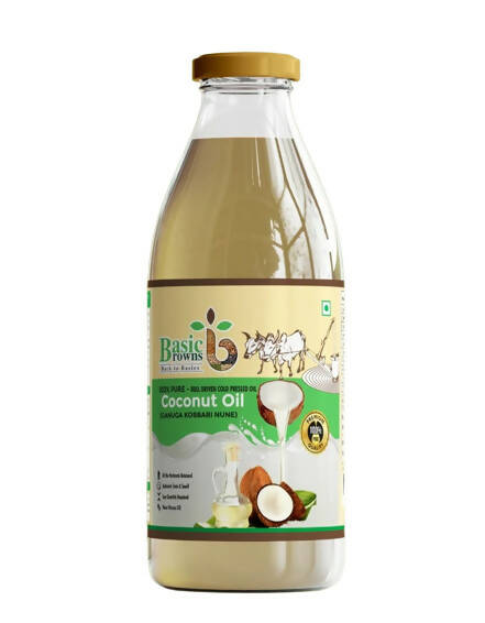 BasicBrowns Bull Driven Coconut Oil - DrMediCart