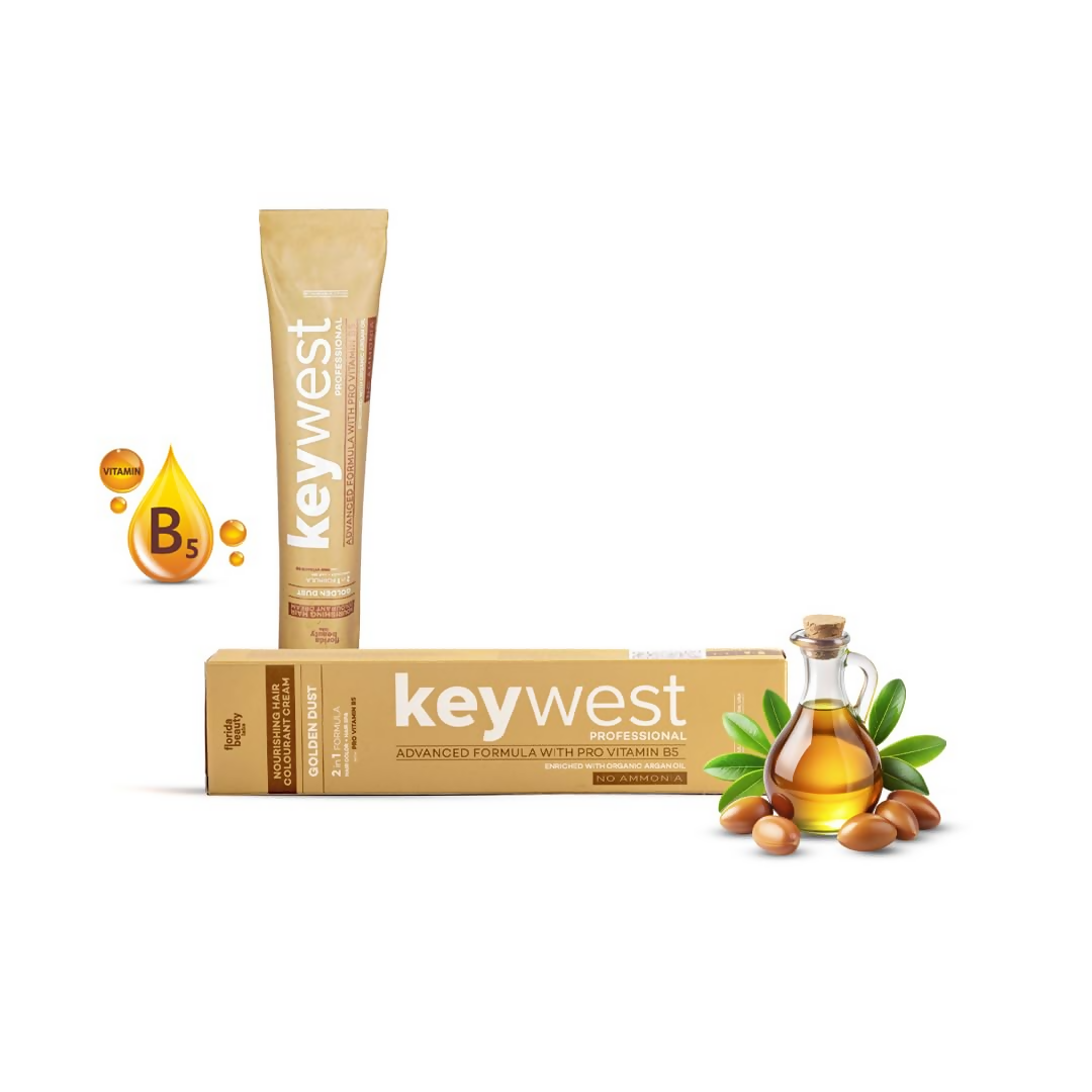 Keywest Professional Hair Color Tube - No. 5 Light Brown