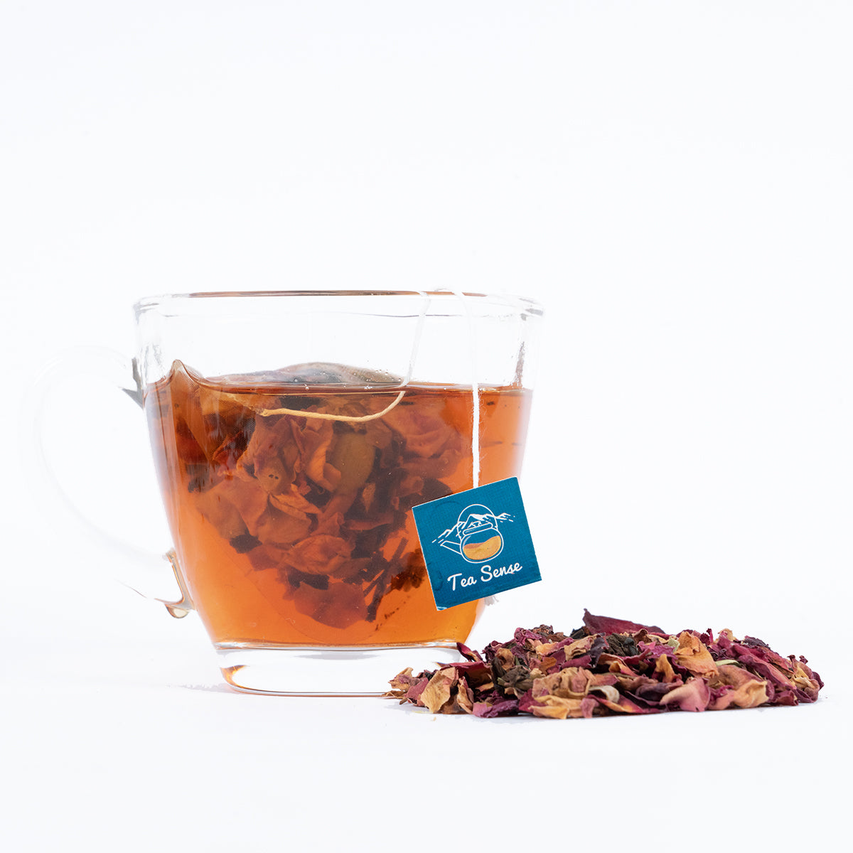 Tea Sense Mountain Rose Black Tea Bags Box - Drmedicart