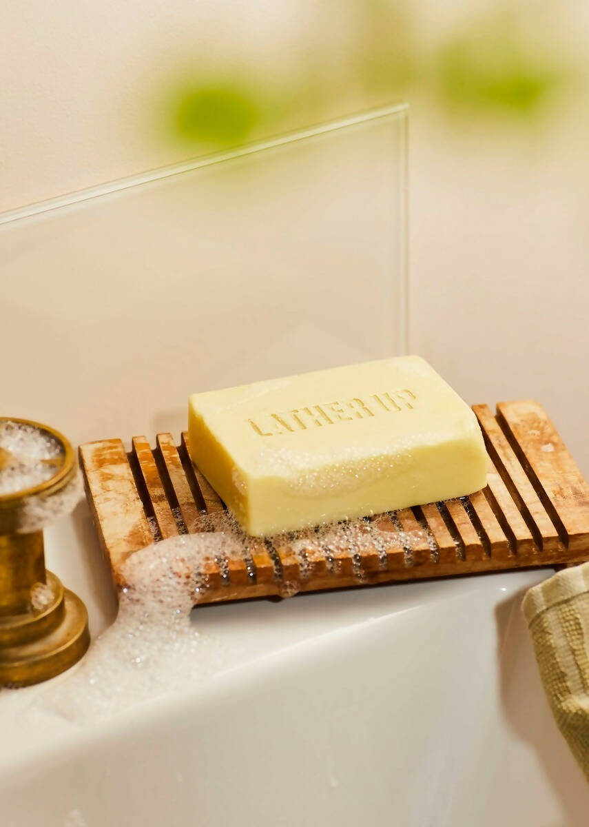 The Body Shop Moringa Cleansing Face & Body Bar - Drmedicart