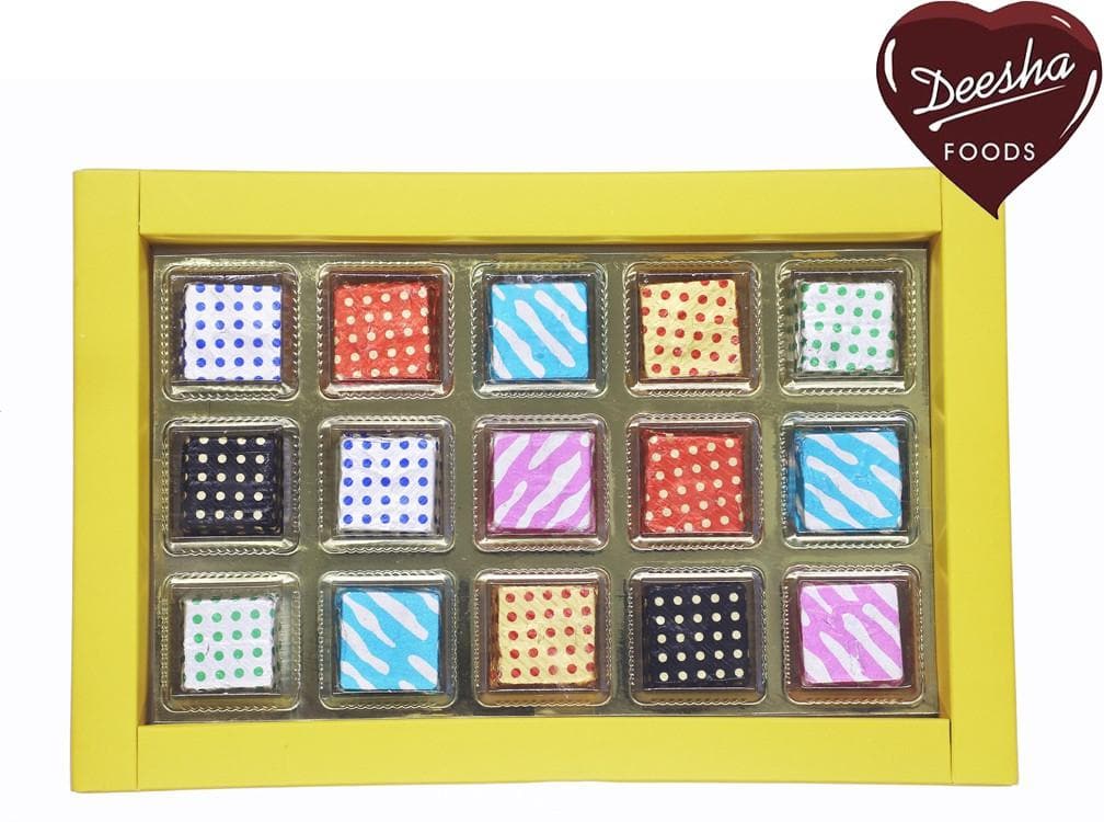Deesha Foods Deesha Milk Chocolates 15 Bars - (15 x 13.33 g)