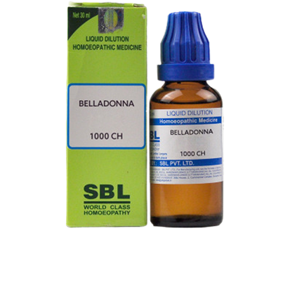SBL Homeopathy Belladonna Dilution
