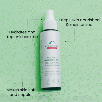 Alps Goodness Aloe Vera, Squalane & Hyaluronic Acid Hydrating Toner