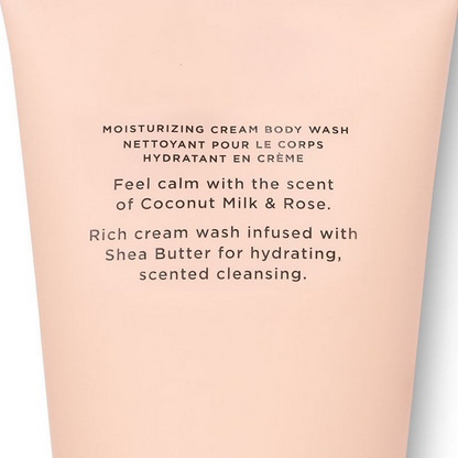 Buy Victoria's Secret Coconut Milk Rose Natural Beauty Moisturizing Cream Body Wash from DrMediCart, Ship from India to USA