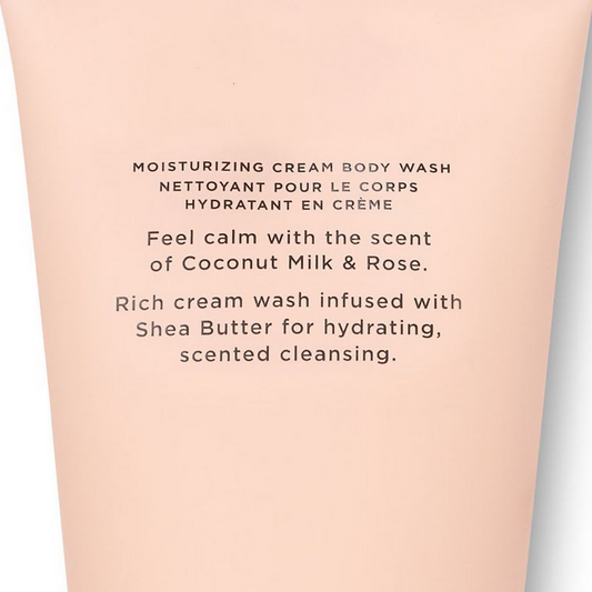 Buy Victoria's Secret Coconut Milk Rose Natural Beauty Moisturizing Cream Body Wash from DrMediCart, Ship from India to USA