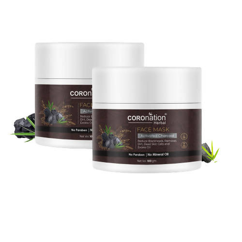 Coronation Herbal Activated Charcoal Face Mask