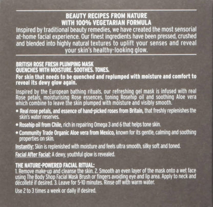 The Body Shop British Rose Fresh Plumping Mask