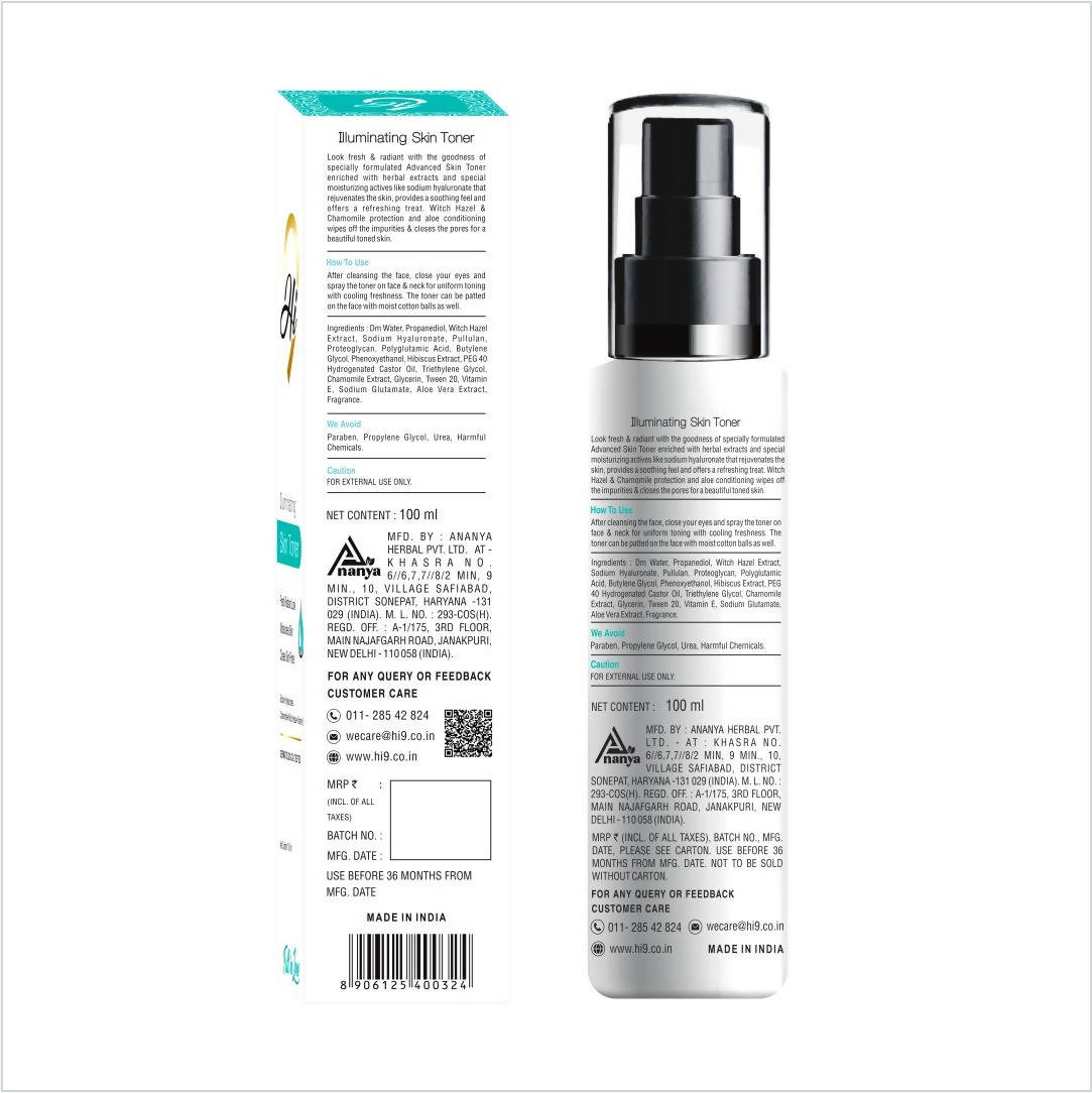 Hi9 Illuminating Skin Toner