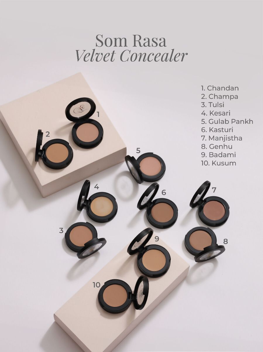 Forest Essentials Som Rasa Velvet Concealer Tulsi - Drmedicart