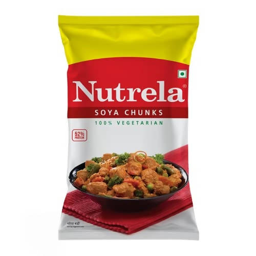 Buy Nutrela Soya Chunks - 100 % vegetarian from DrMediCart