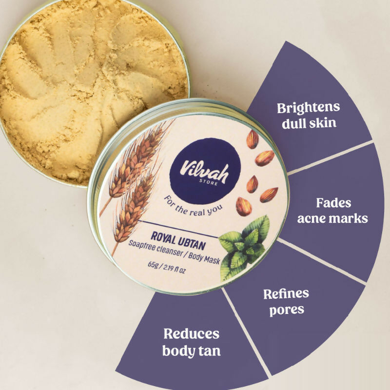 Vilvah Royal Ubtan Body Mask