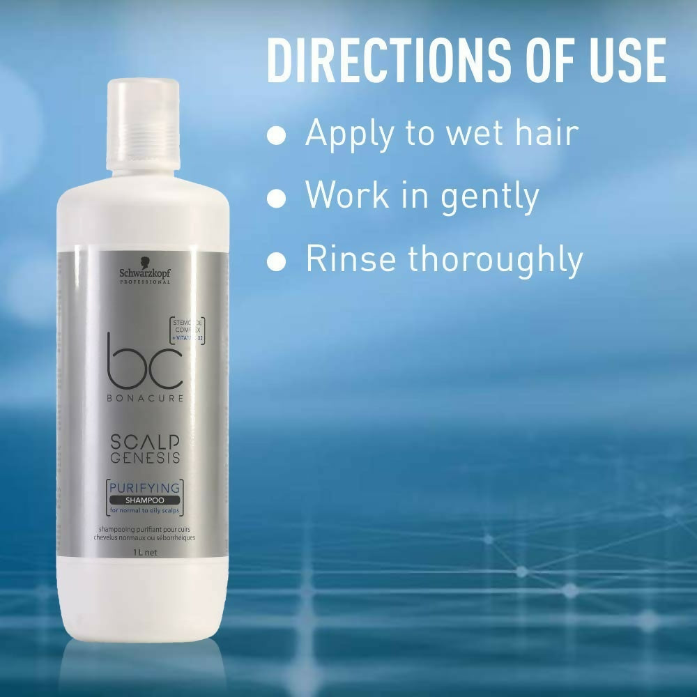 Schwarzkopf Professional Bonacure Scalp Genesis Purifying Shampoo - Drmedicart