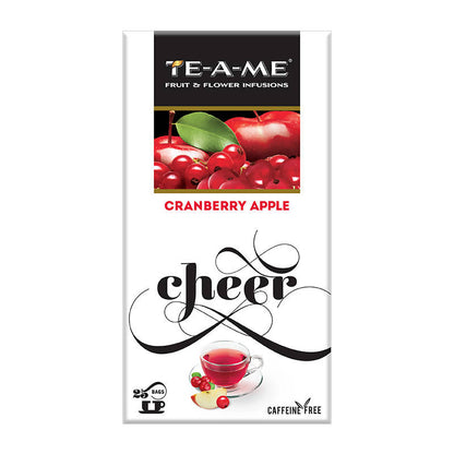 Teame Cranberry Apple Cheer Tea Bags