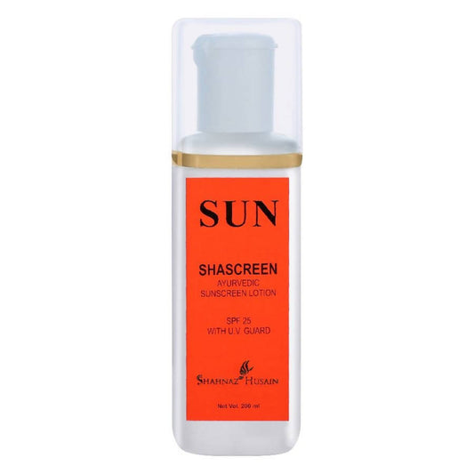 Buy Shahnaz Husain Shascreen Ayurvedic Sunscreen Lotion from DrMediCart, Ship from India to USA