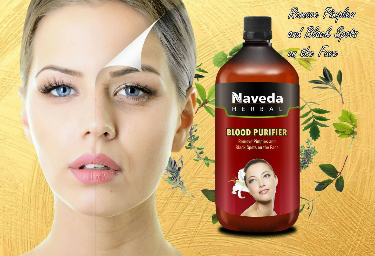 Naveda Herbal Blood Purifier Syrup