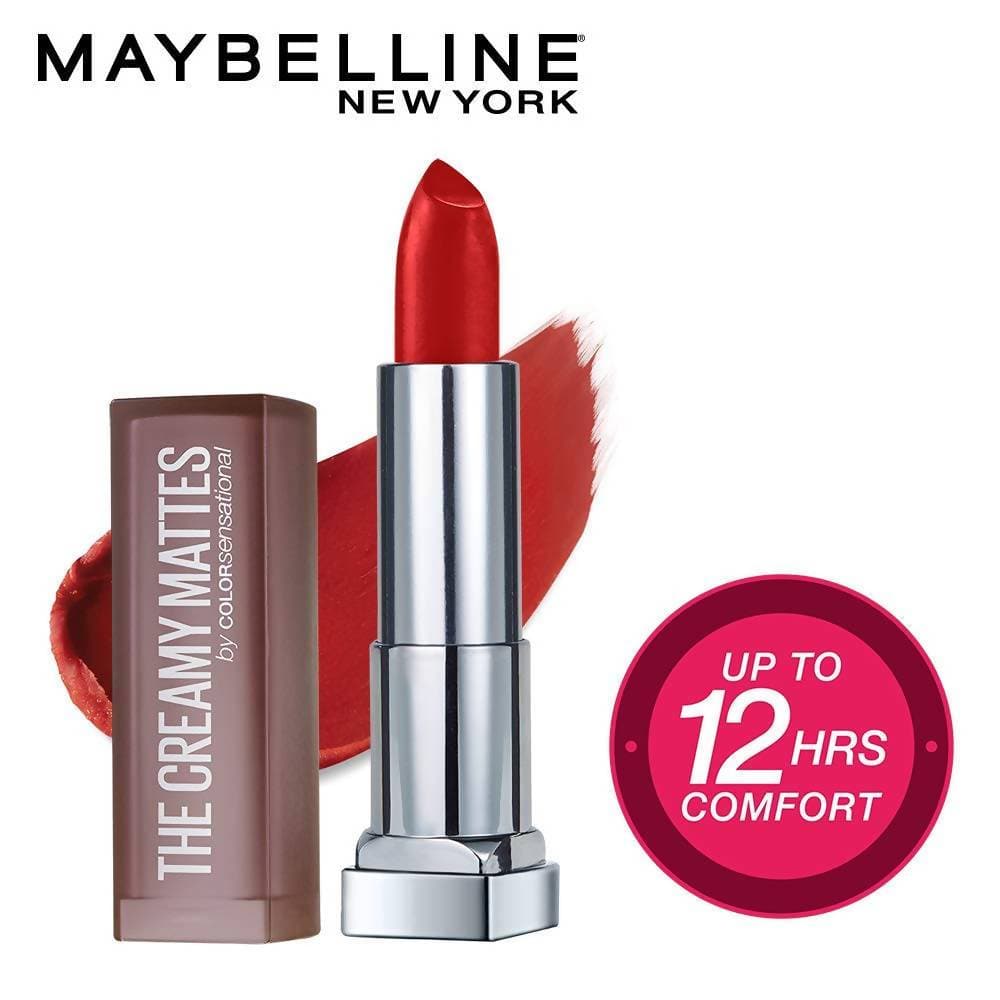 Maybelline New York Color Sensational Creamy Matte Lipstick / 634 Bold Crimson - DrMediCart