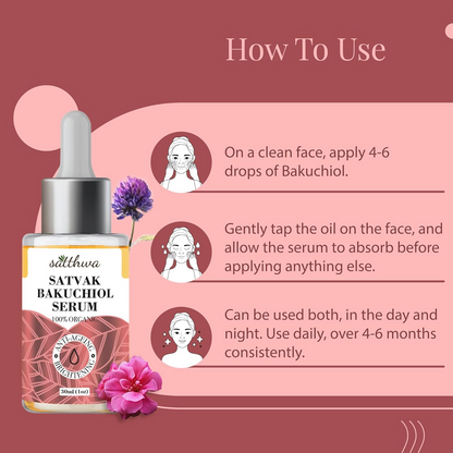 Satthwa Bakuchiol Serum For Even Skin Tone