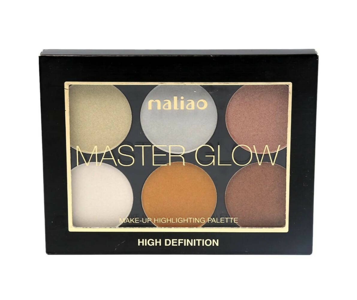 Maliao Professional High Definition Master Glow Makeup Highlighting Palette M157 Shade 1