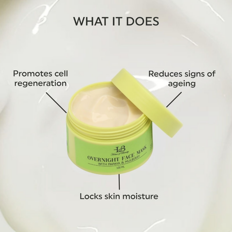 House of Beauty Overnight Face Mask
