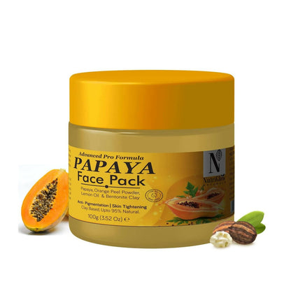 NutriGlow NATURAL'S Advanced Pro Formula Papaya Face pack