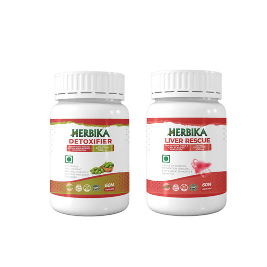 Herbika Liver Rescue + Detoxifier Capsules