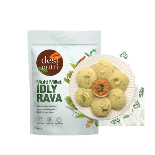 Buy Desi Nutri Multi Millet Idly Rava from DrMediCart, Ship from India to USA
