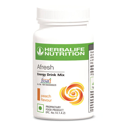 Herbalife Nutrition Afresh Energy Drink Mix | Rich source of Guarana Seed Extract, Orange Pekoe Extract and Antioxidants