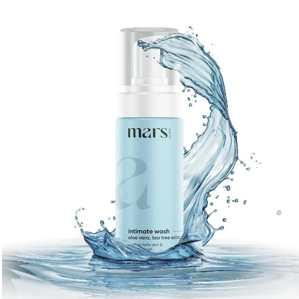 Mars By GHC Natural Intimate Wash for Men with Aloe Vera, Tea Tree Extract - DrMediCart