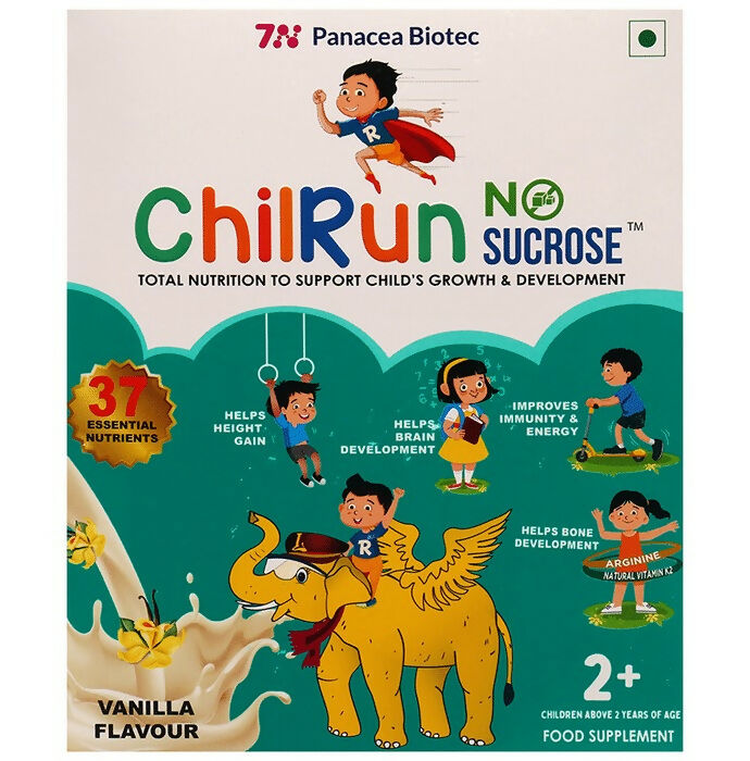 Chilrun No Sucrose 2+ Nutrition Drink For Children’s Growth and Development Vanilla