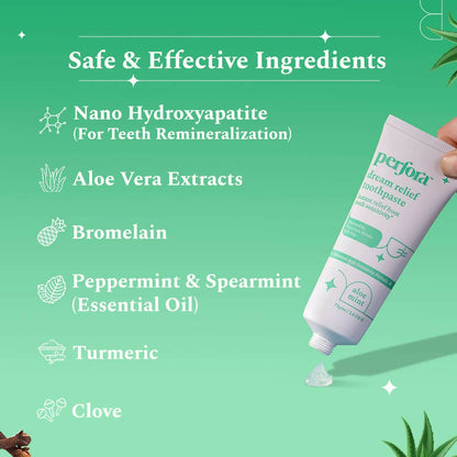 Perfora Sensitive Toothpaste - Aloe Mint