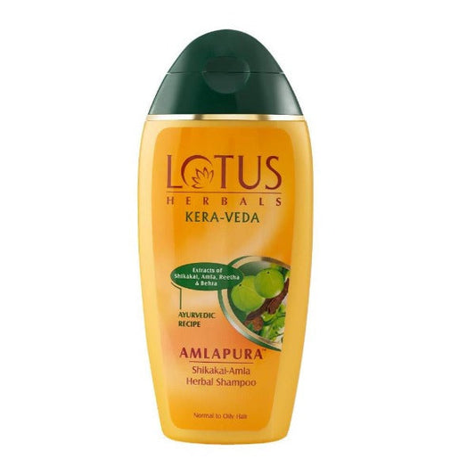Buy Lotus Herbals Amlapura Shikakai Amla Herbal Shampoo from DrMediCart, Ship from India to USA