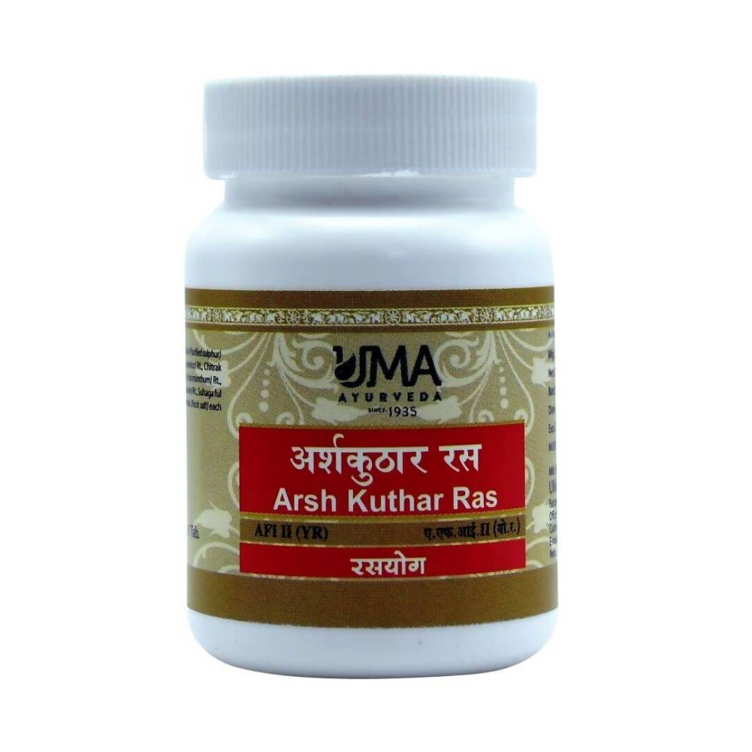 Buy Uma Ayurveda Arsh Kuthar Ras Tablets from DrMediCart, Ship from India to USA