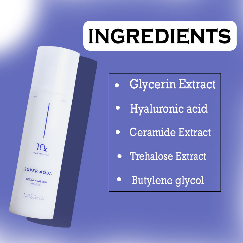 Missha Super Aqua Ultra Hyalron Emulsion