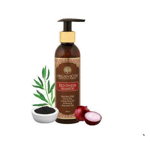 Buy Organicos Red Onion Shampoo from DrMediCart, Ship from India to USA