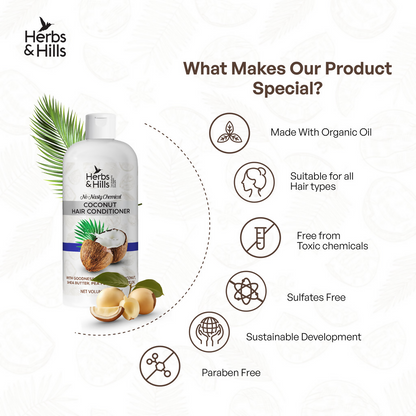 Herbs & Hills Coconut Hair Conditioner
